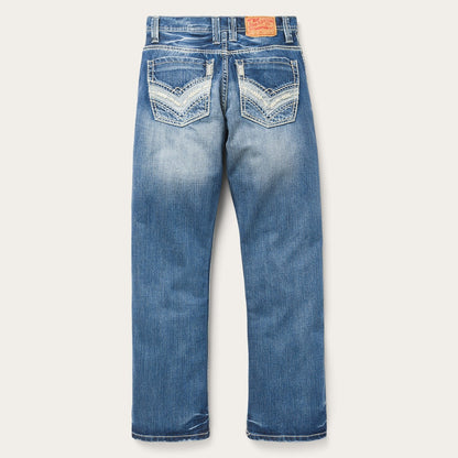 1312 Low-Rise Bootcut Jeans Light Wash - Stetson