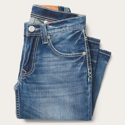 1312 Low-Rise Bootcut Jeans Light Wash - Stetson