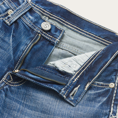 1312 Low-Rise Bootcut Jeans Light Wash - Stetson
