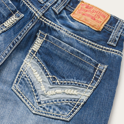 1312 Low-Rise Bootcut Jeans Light Wash - Stetson