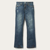 Destructed Dark Wash