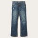 Destructed Dark Wash
