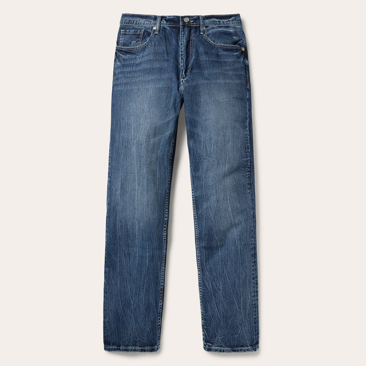 1520 Medium-Rise Bootcut Jeans Medium Wash - Stetson