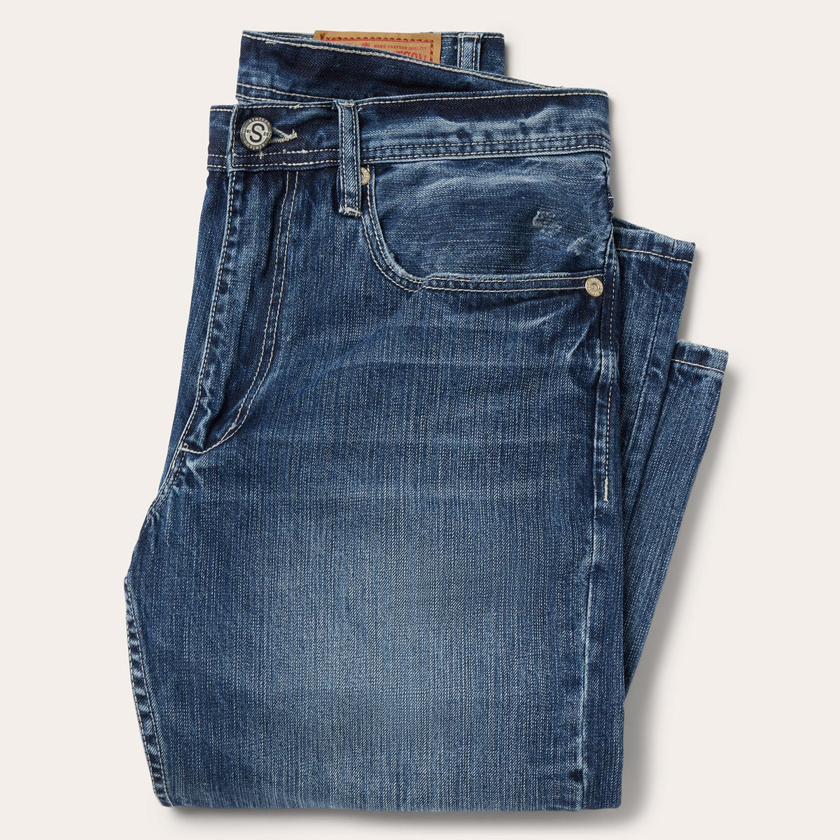 1520 Medium-Rise Bootcut Jeans Medium Wash - Stetson