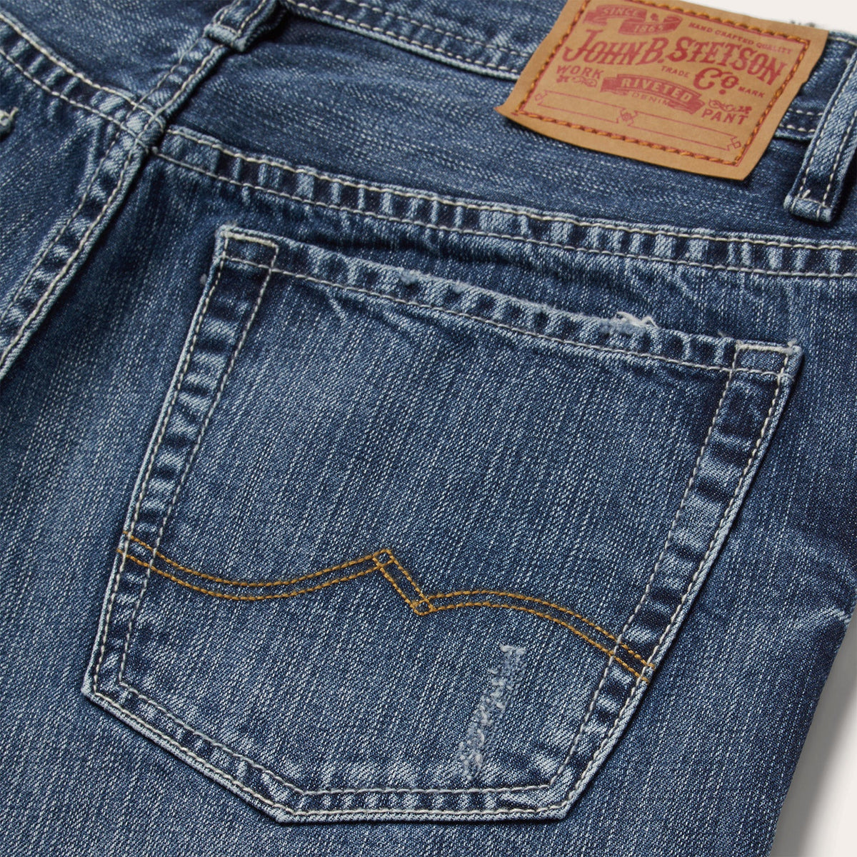 1520 Medium-Rise Bootcut Jeans Medium Wash - Stetson