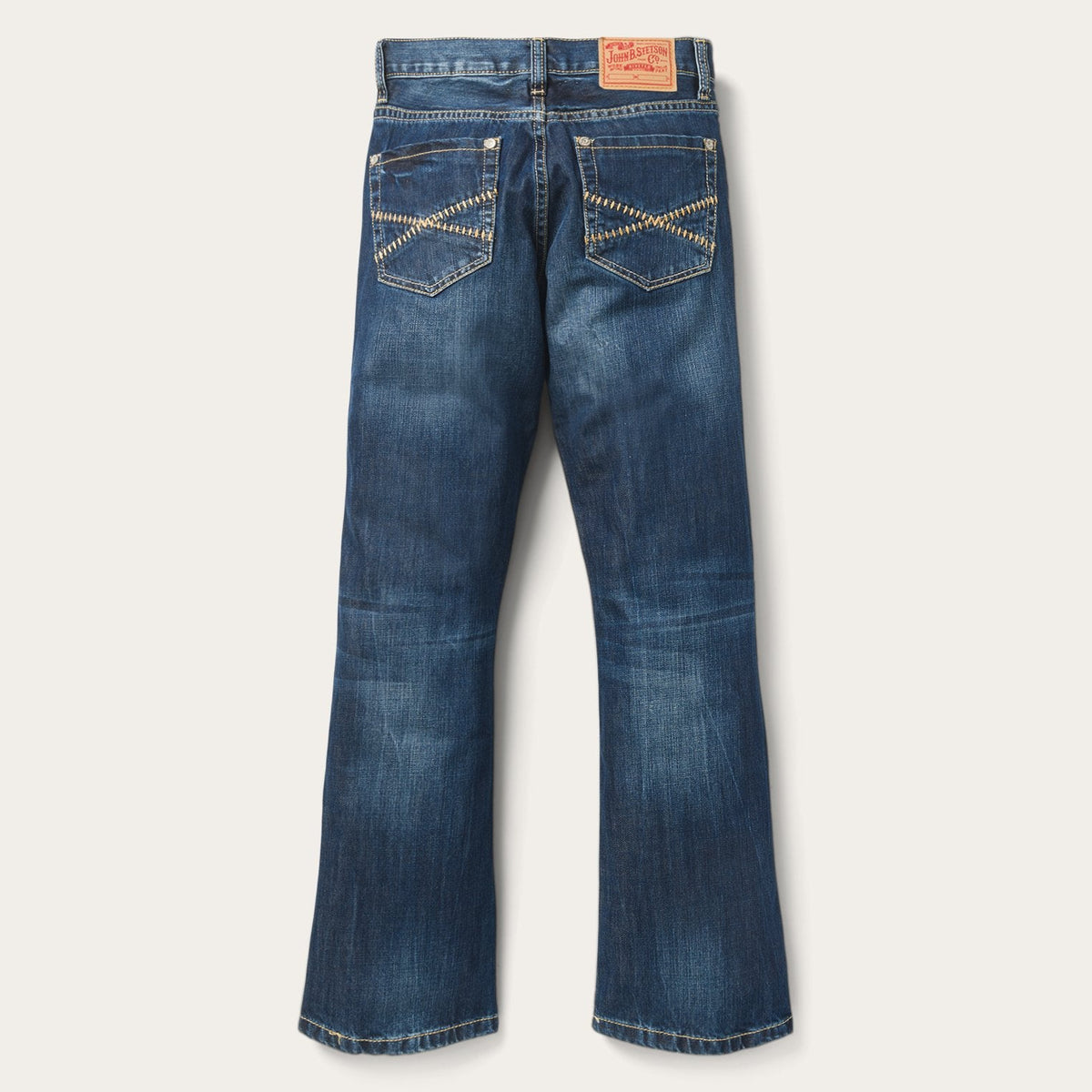 1014 Rocker Fit Jeans Semi-Destructed Wash - Stetson
