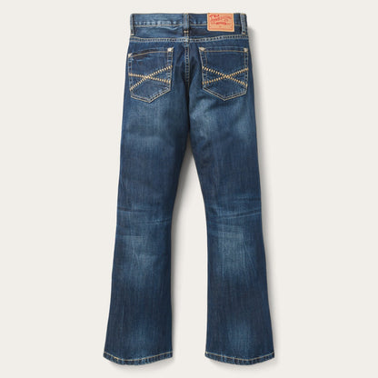 1014 Rocker Fit Jeans Semi-Destructed Wash - Stetson