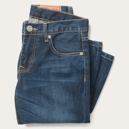1014 Rocker Fit Jeans Semi-Destructed Wash - Stetson