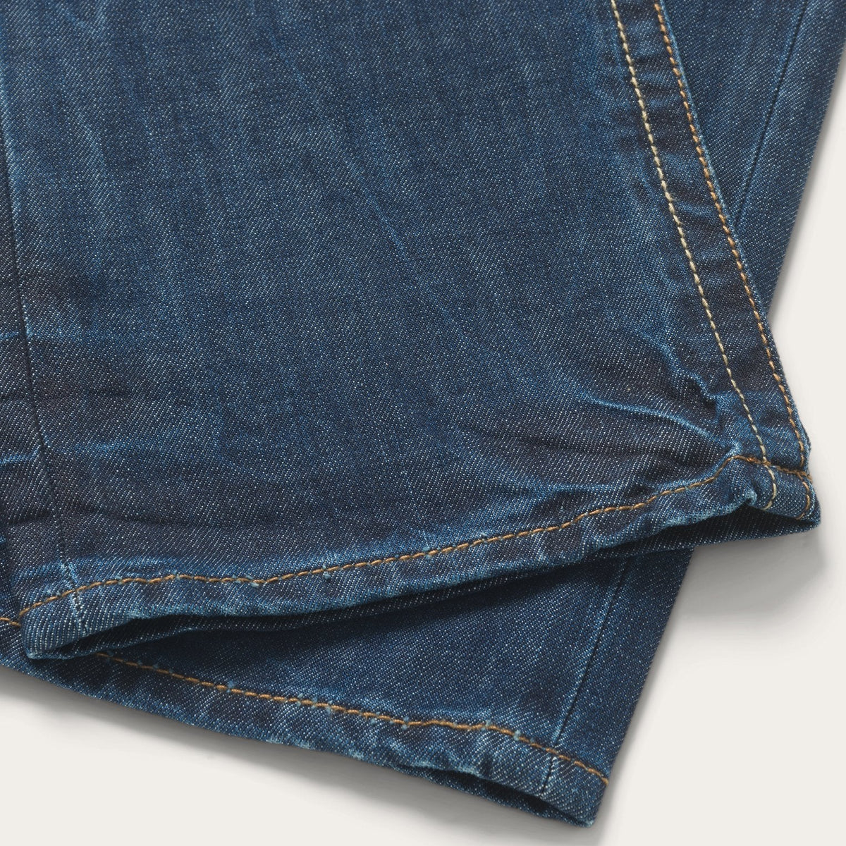 1312 Fit Jeans With Back Pocket Detail Medium Blue - Stetson