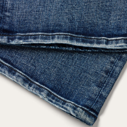 1015 Rocker Fit with Stretch Jeans Medium Wash Distressed - Stetson