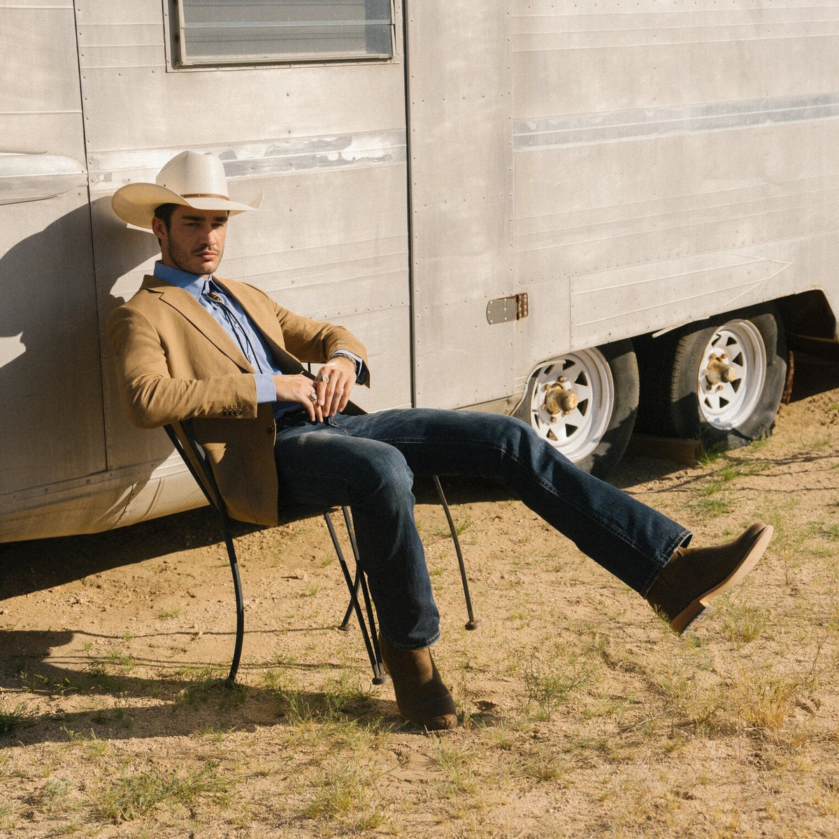 1014 Rocker Fit Jeans Dark Wash - Stetson