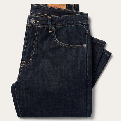 1210 Slim Straight Fit Jeans Medium Dark Blue - Stetson