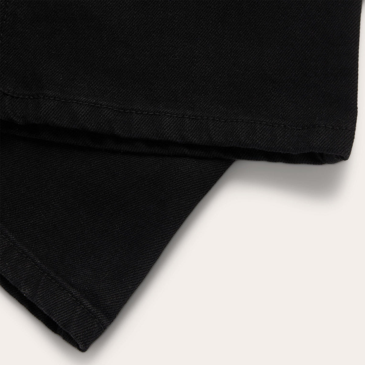 1120 Slim Fit Straight Jeans Black - Stetson