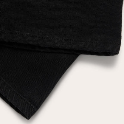 1120 Slim Fit Straight Jeans Black - Stetson