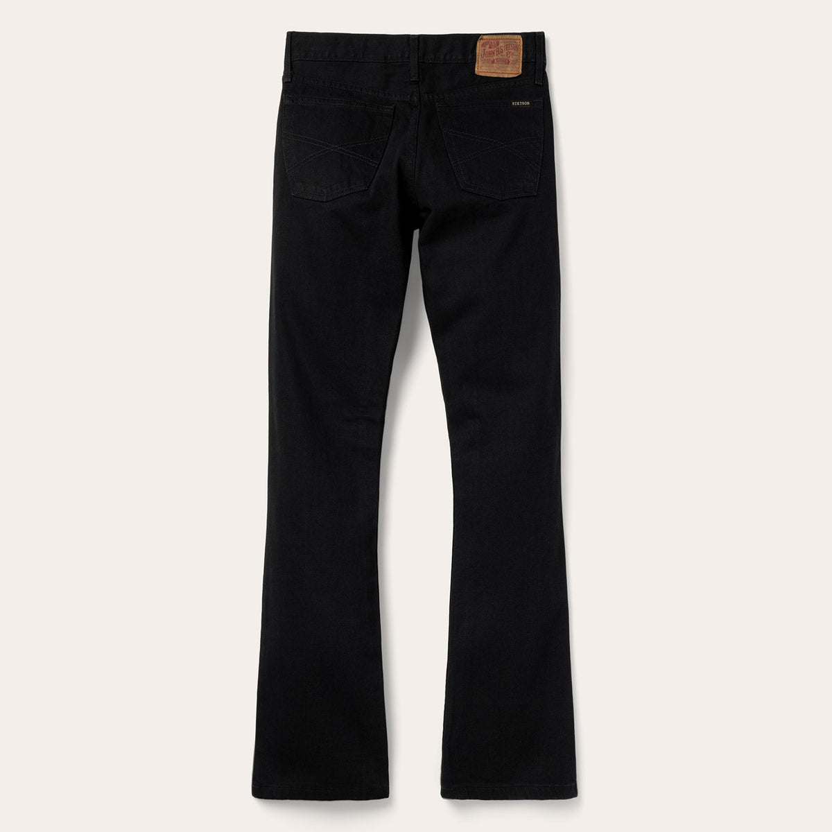 1120 Slim Fit Straight Jeans Black - Stetson