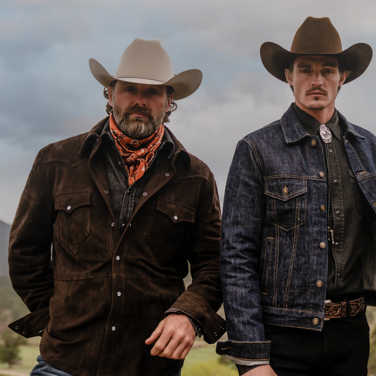 Suede Shirt Jacket Brown - Stetson