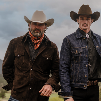 Suede Shirt Jacket Brown - Stetson