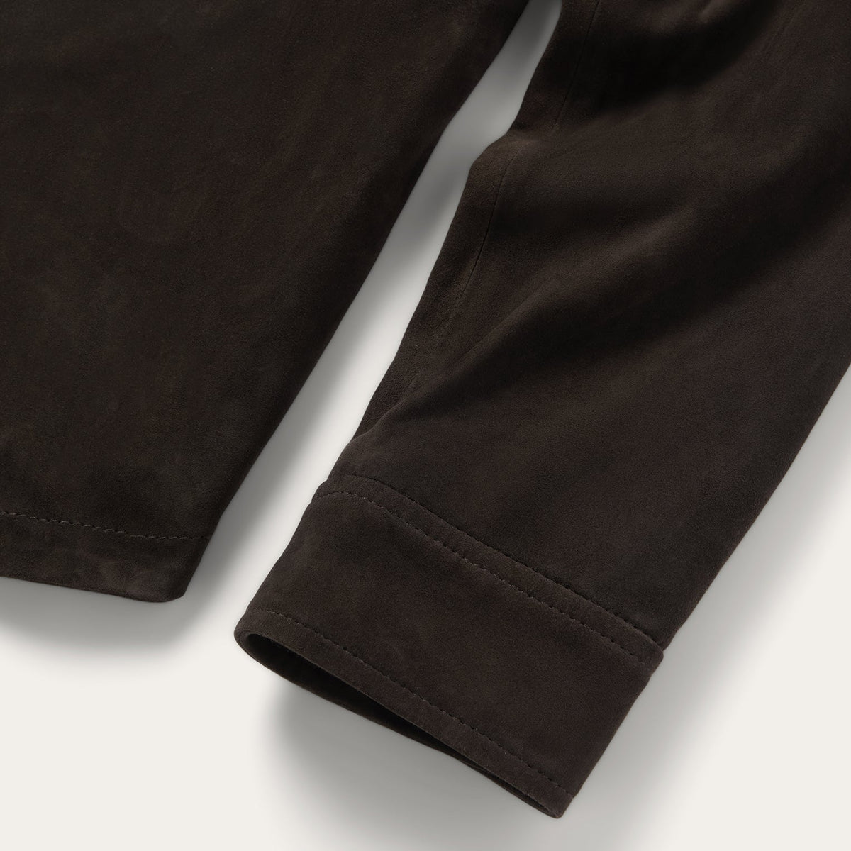 Suede Shirt Jacket Brown - Stetson