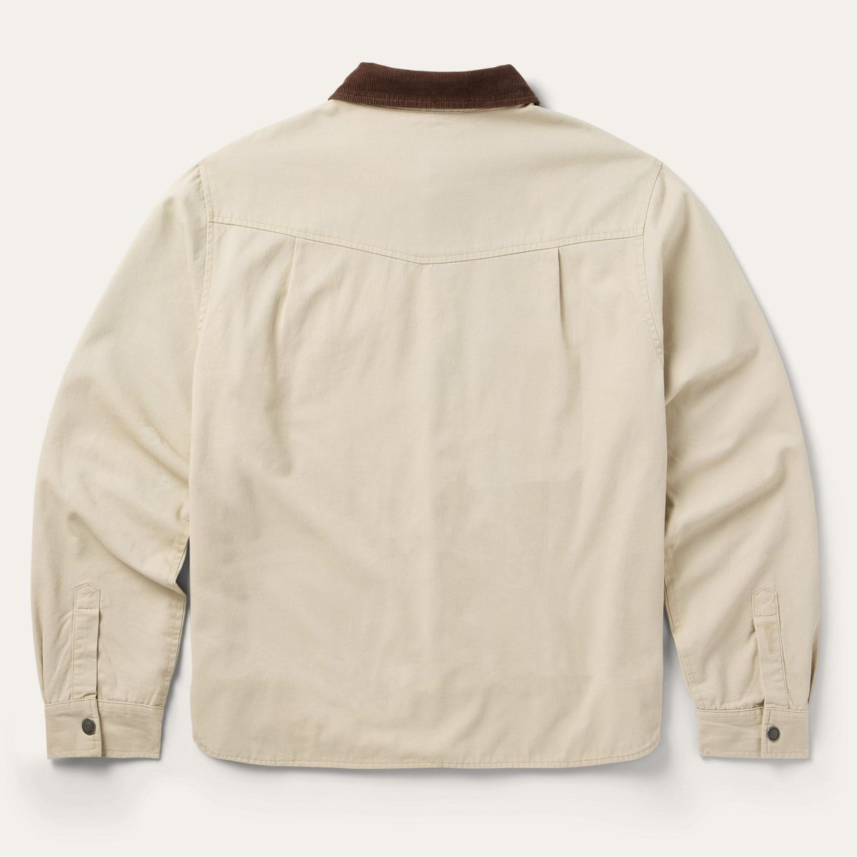 Corduroy Collar Shirt Jacket Tan - Stetson