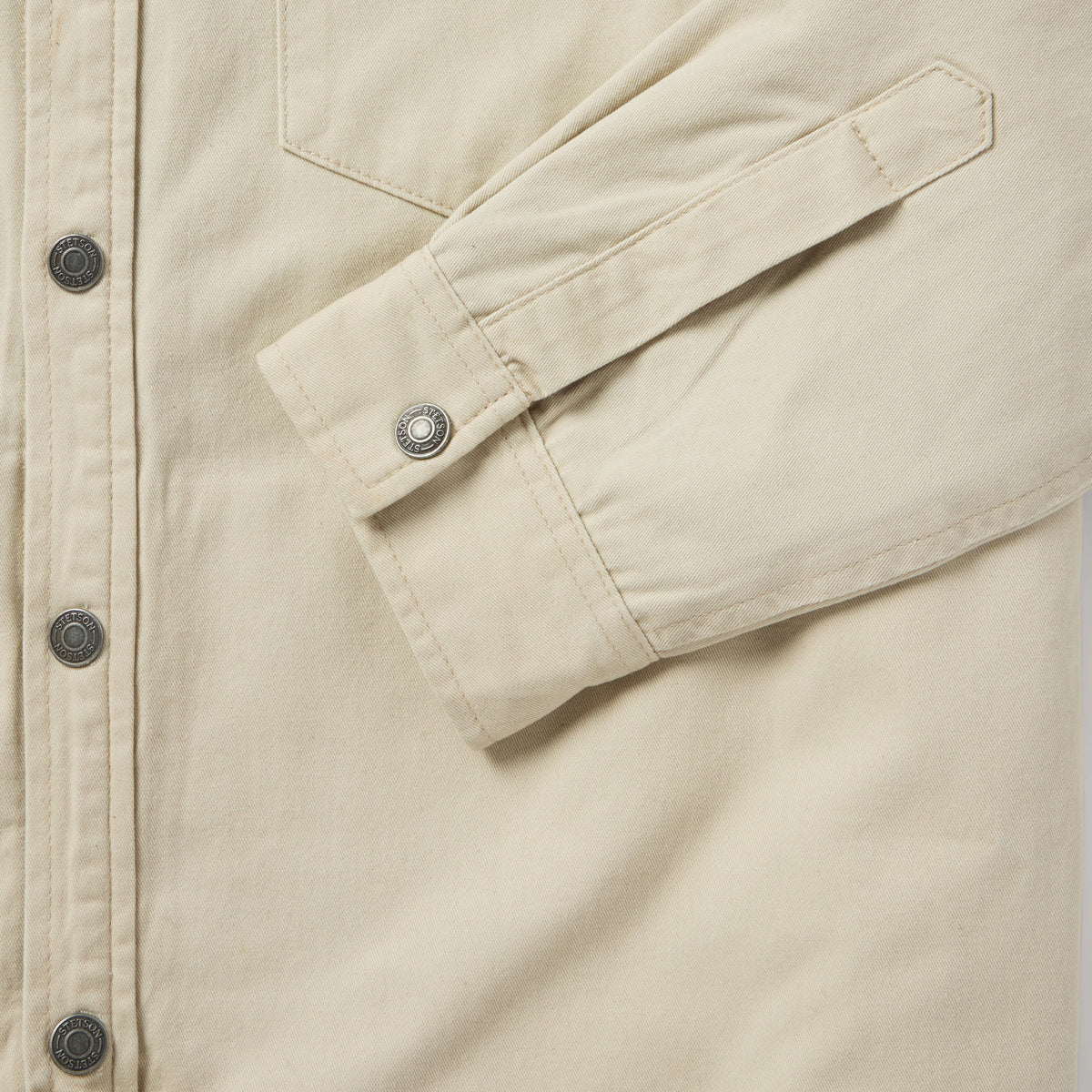 Corduroy Collar Shirt Jacket Tan - Stetson