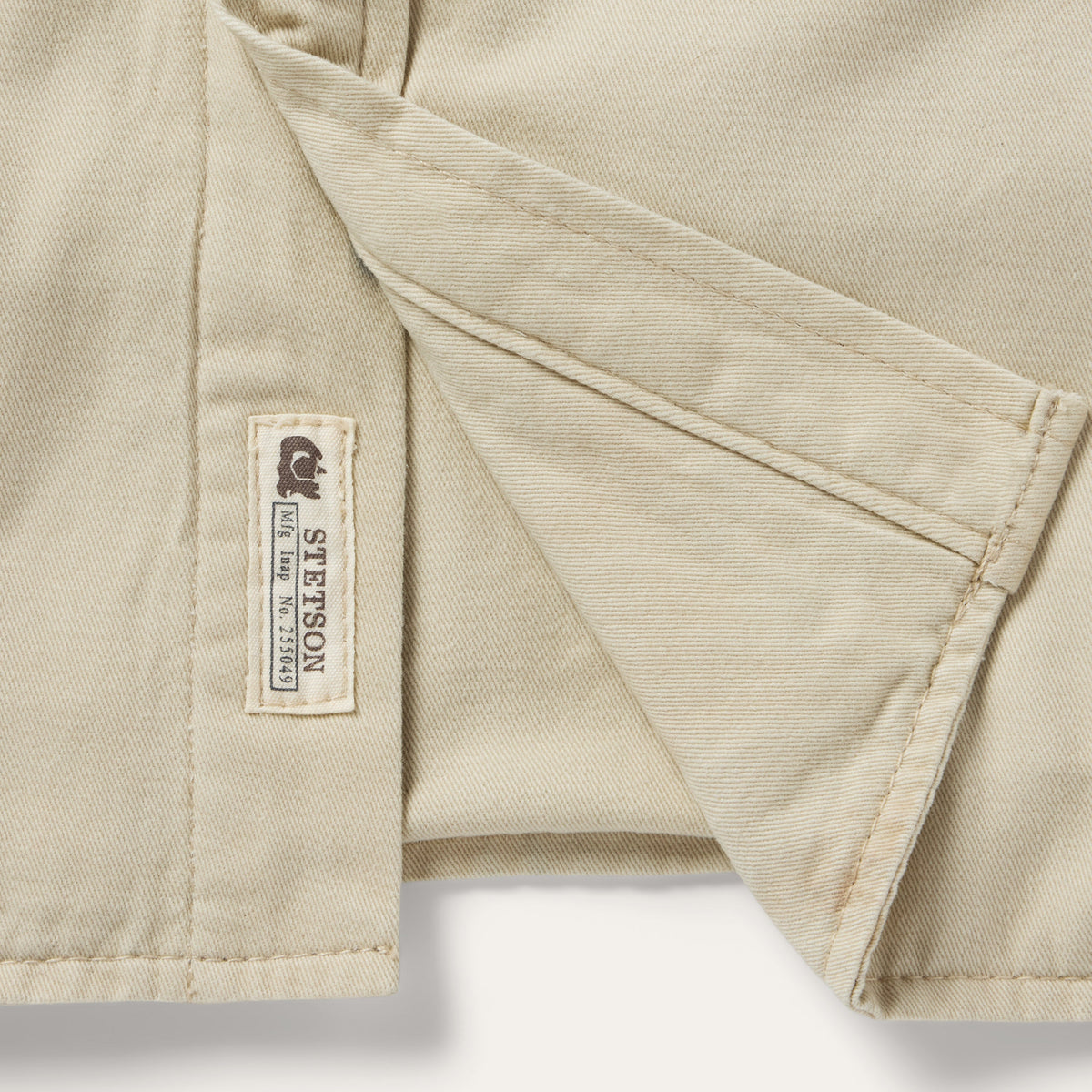 Corduroy Collar Shirt Jacket Tan - Stetson