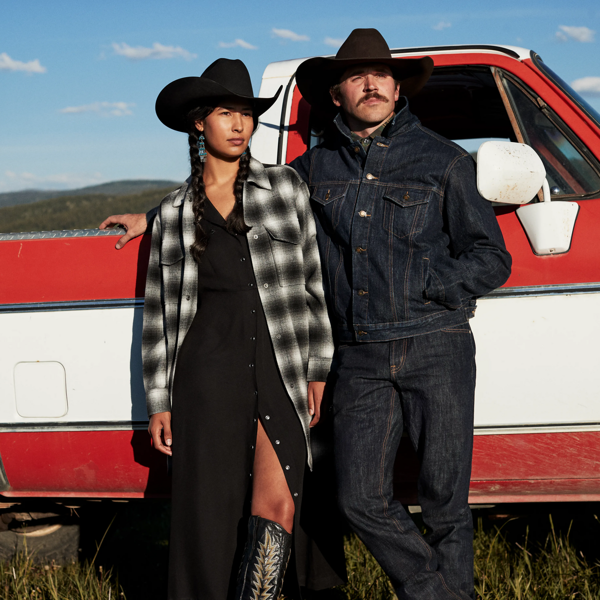 Raw Denim Trucker Jacket Blue - Stetson