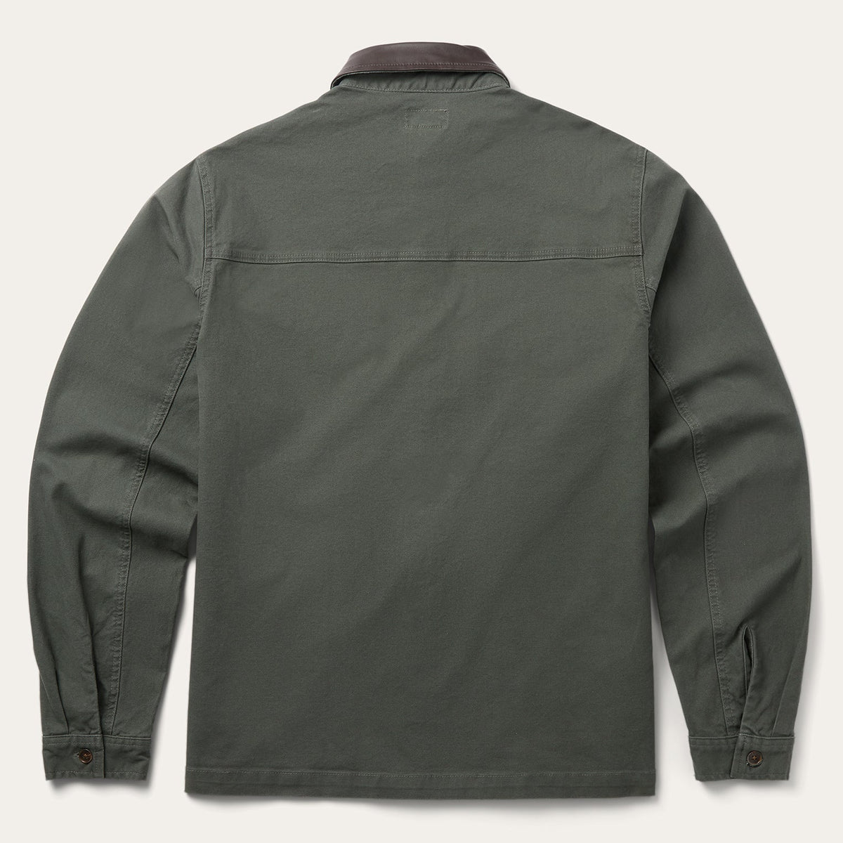 Stretch Canvas Jacket Green - Stetson