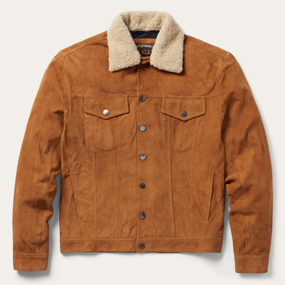 Classic Suede Jacket Tan - Stetson