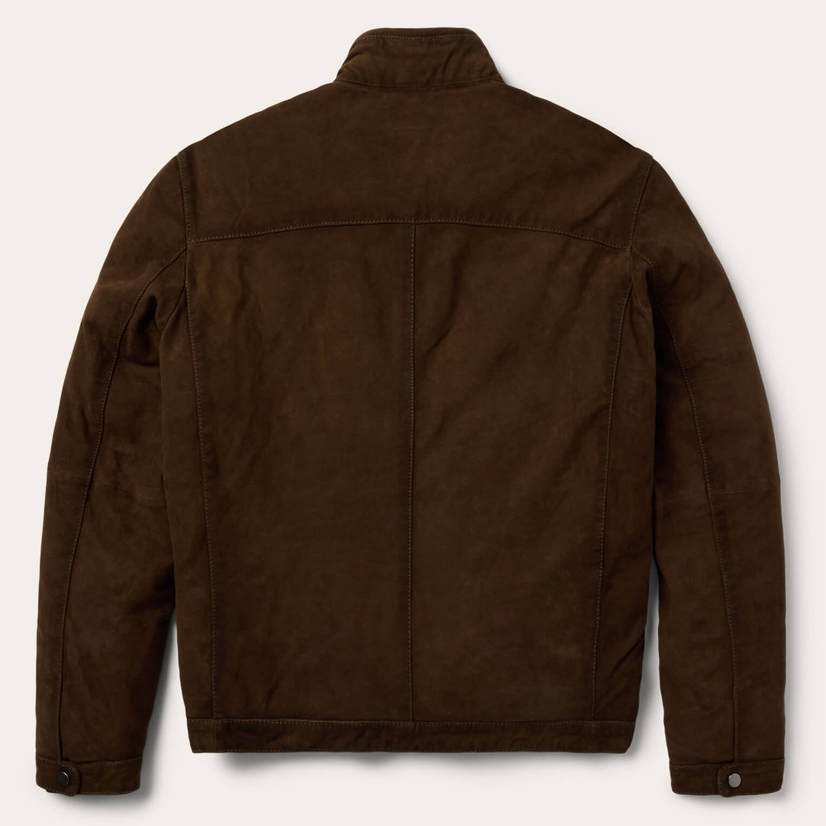 Suede Moto Jacket Brown - Stetson