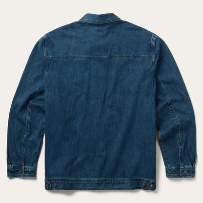 Stone Wash Denim Jacket Blue - Stetson
