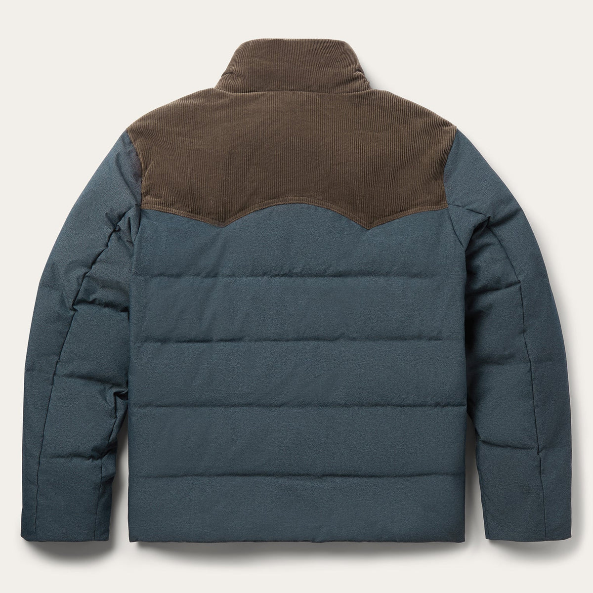 Western Down Fill Jacket Blue - Stetson