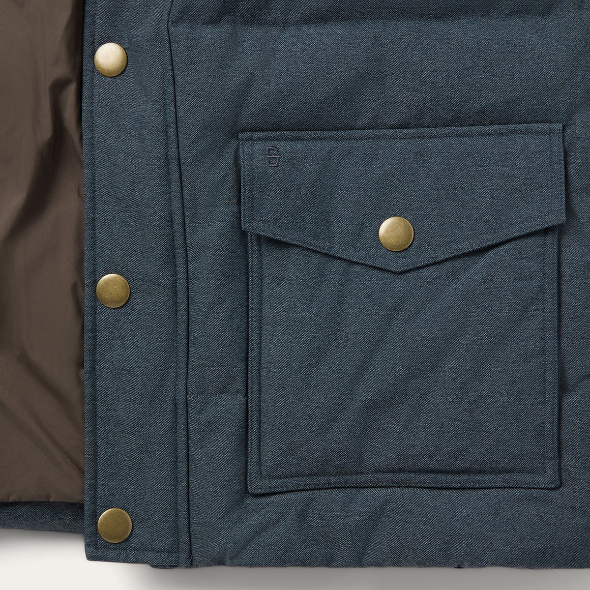 Western Down Fill Jacket Blue - Stetson