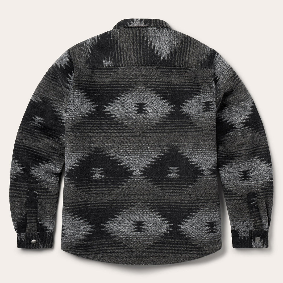 Southwestern Flannel Jacket Black - Stetson