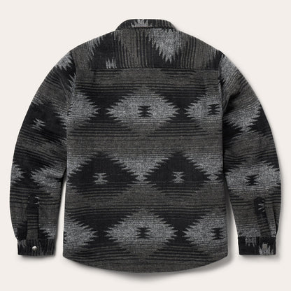 Southwestern Flannel Jacket Black - Stetson