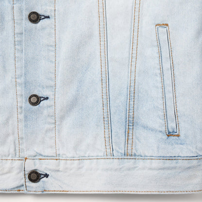 Light Denim Trucker Jacket Blue - Stetson