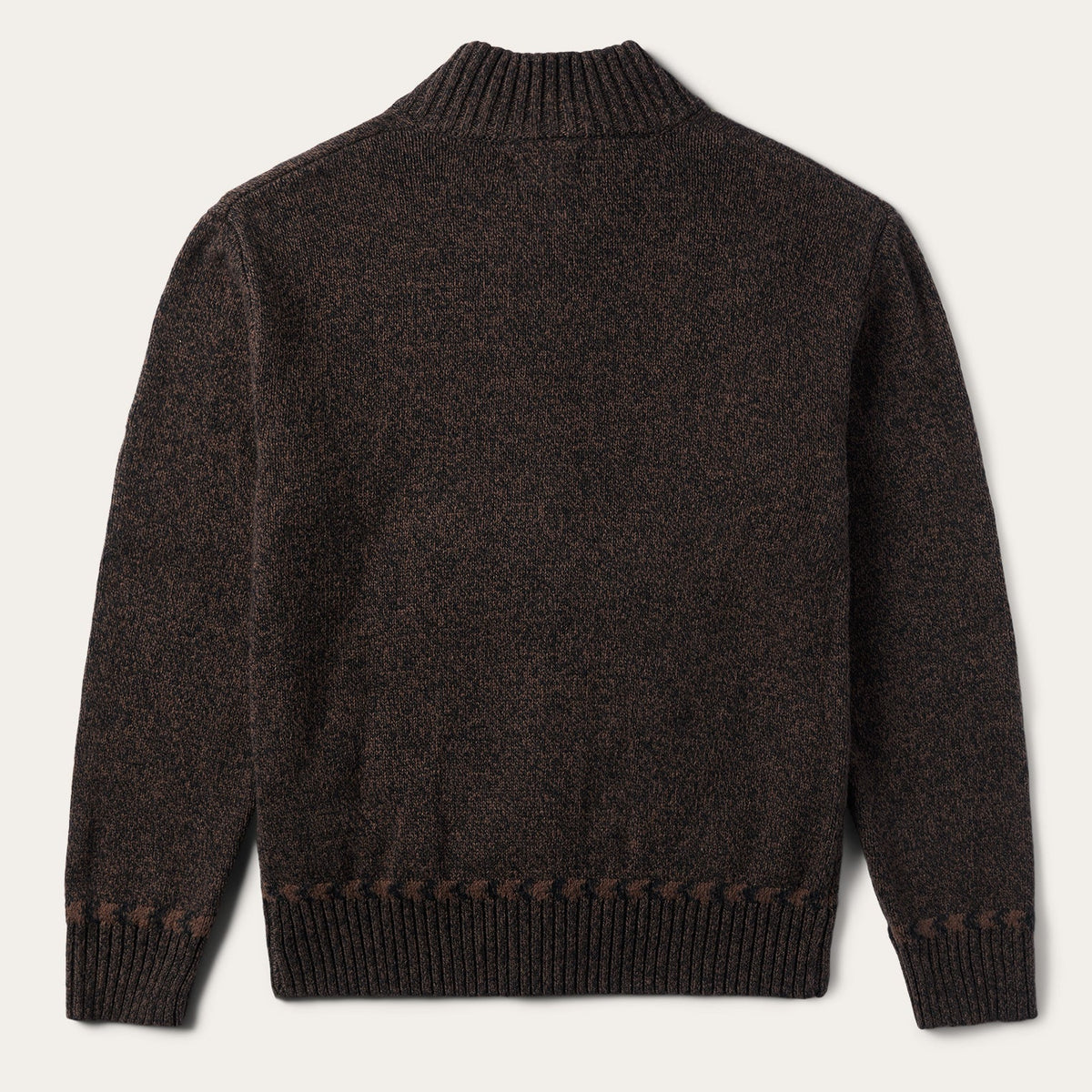 Vertical Aztec Cardigan Brown - Stetson