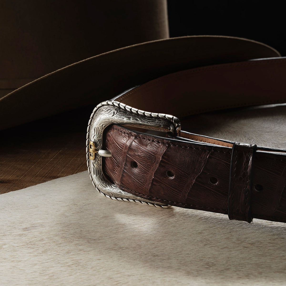 Caiman Western Tab Belt Cigar Classic - Stetson