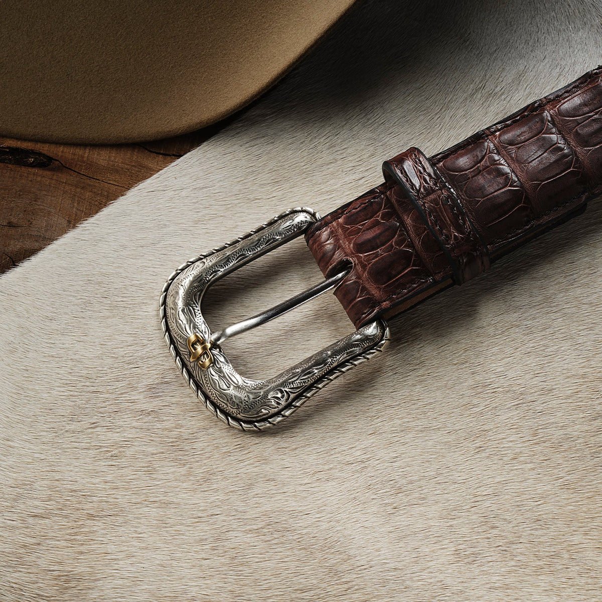 Caiman Western Tab Belt Cigar Classic - Stetson