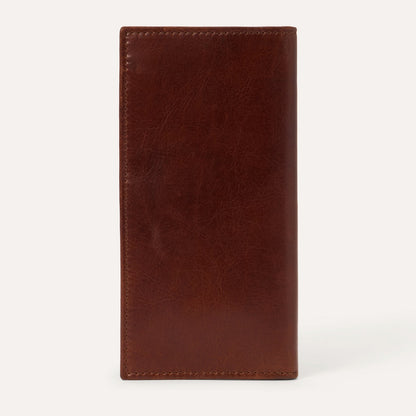 Basketweave Checkbook Brown - Stetson