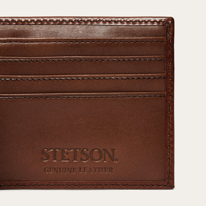 Tooled Bi-Fold Wallet Brown - Stetson