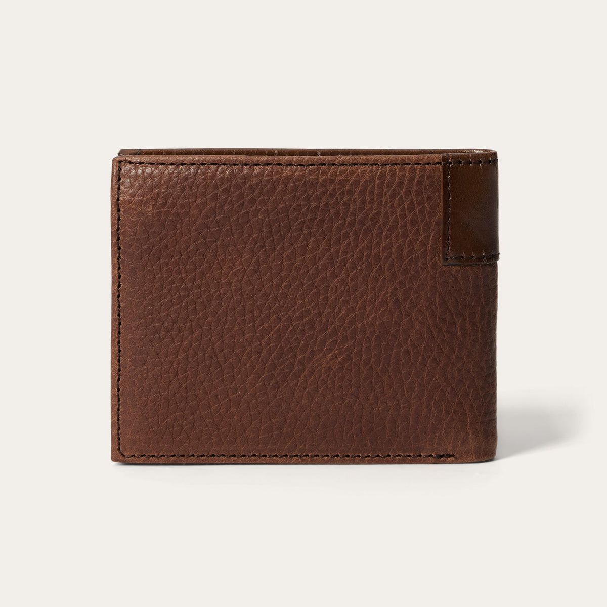 Steer Head Bi-Fold Wallet Brown - Stetson