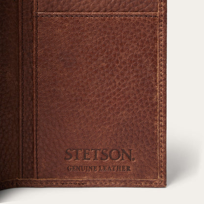 Steer Head Checkbook Brown - Stetson