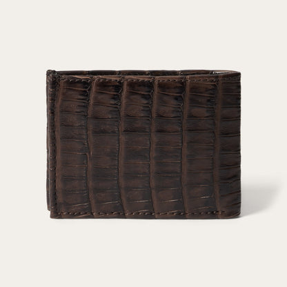 Caiman Bi-Fold Wallet Cigar Classic - Stetson