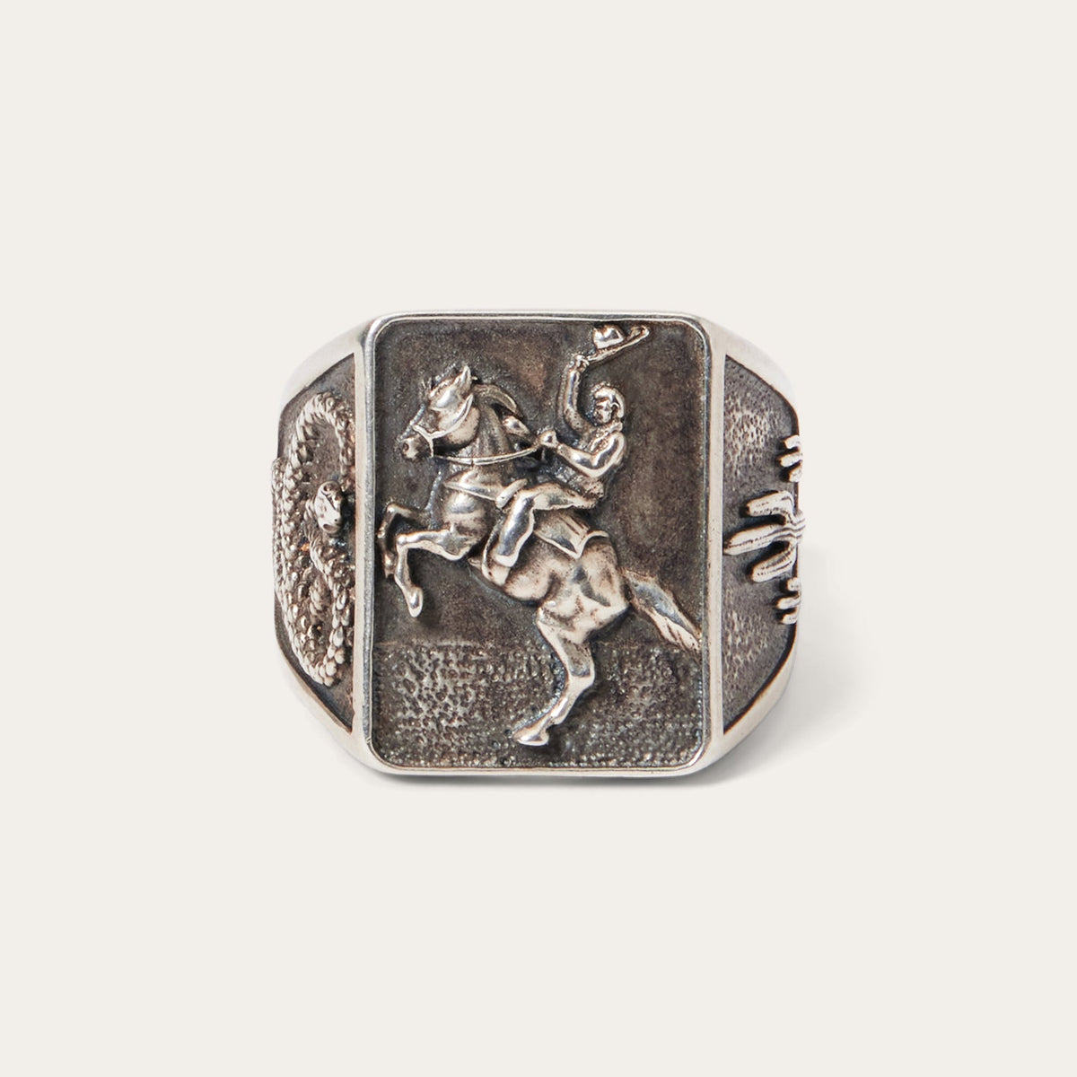 Cowboy Ring Silver - Stetson