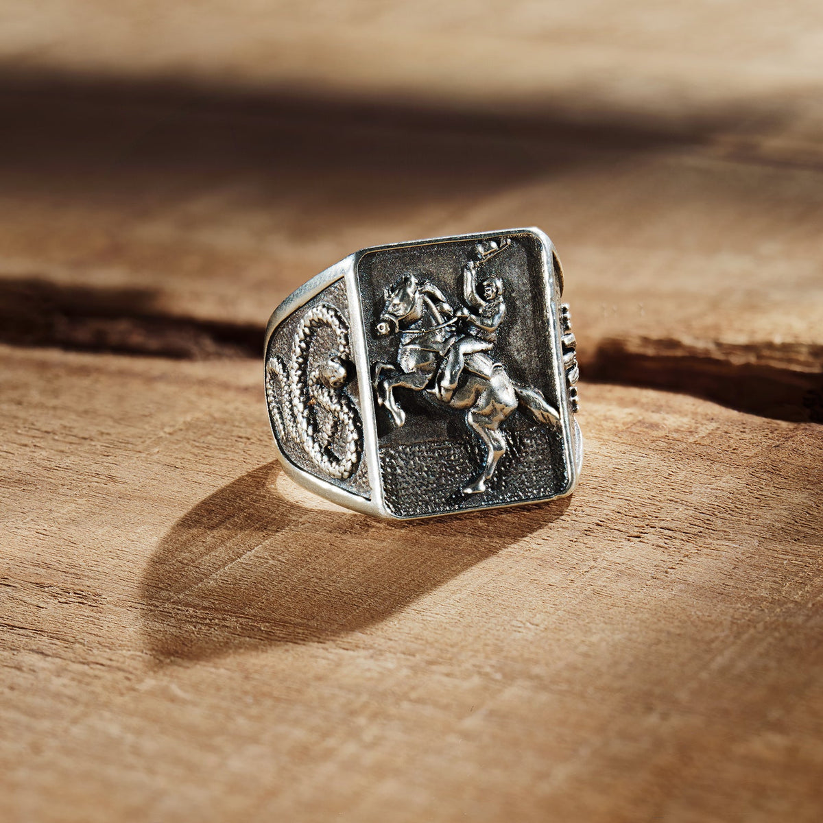 Cowboy Ring Silver - Stetson