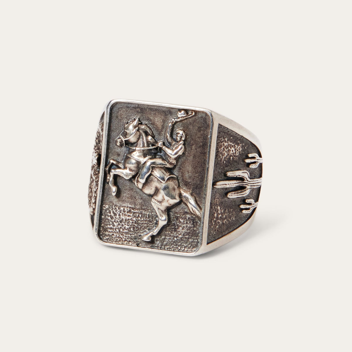Cowboy Ring Silver - Stetson