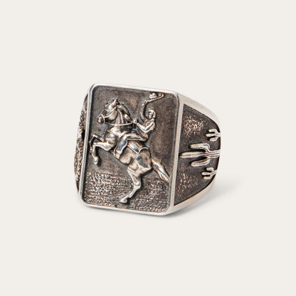 Cowboy Ring Silver - Stetson