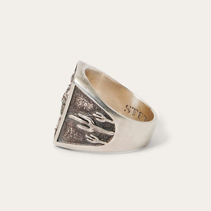 Cowboy Ring Silver - Stetson