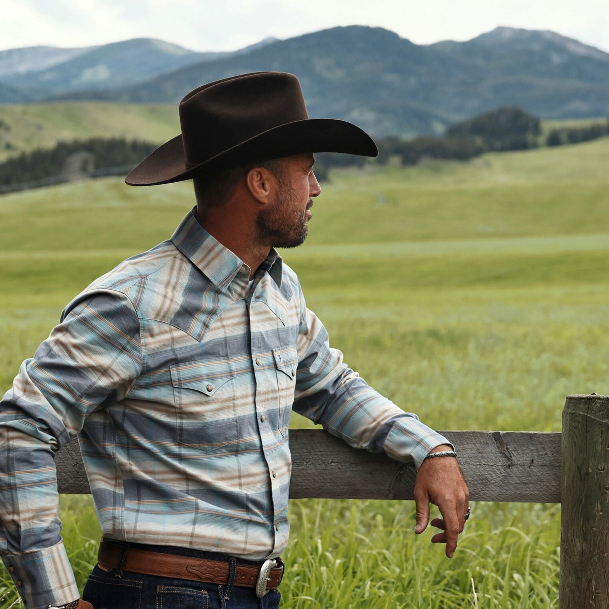 Rattlesnake Cuff Select a size - Stetson