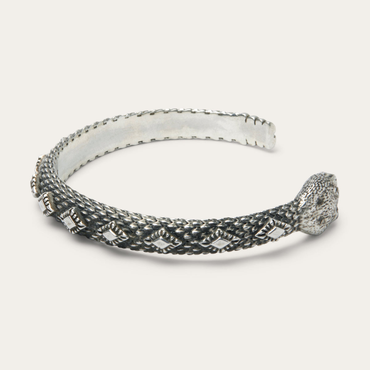 Rattlesnake Cuff Select a size - Stetson